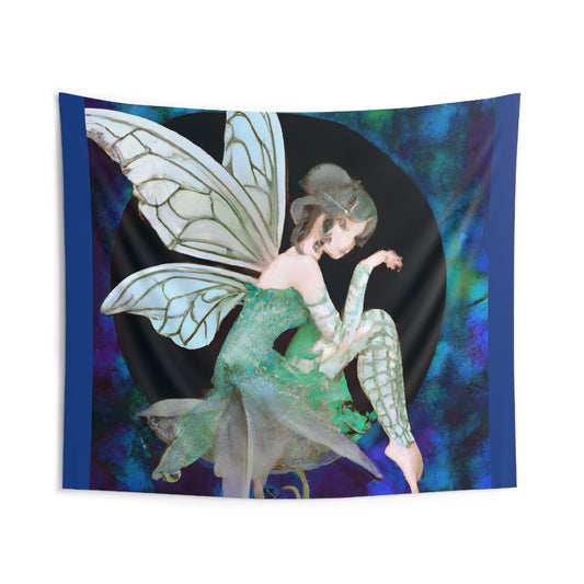 Art Nouveau Fairy Indoor Wall Tapestries